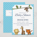 Search for tiger baby boy shower invitations Monkey