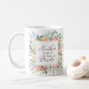 Search for floral mother of bride mugs Watercolor