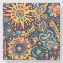 Recherche de motif mexicain dessous de verres Coloré