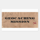 Search for geocache stickers Outdoor