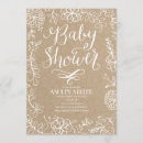 Search for kraft baby shower invitations Flowers