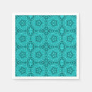 Search for turquoise napkins Geometric