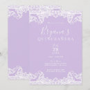 Recherche de dentelle lavande invitations Lilas