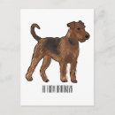 Search for airedale terrier postcards Pet