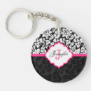 Search for white damask keychains Pink