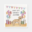 Search for golden retriever napkins Birthday