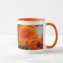 Recherche de chrysanthème tasses Orange