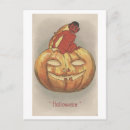Search for vintage happy halloween postcards Victorian