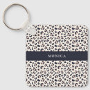 Search for leopard pattern keychains Pink