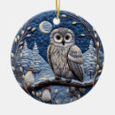 Search for blue owl ornaments Children