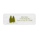 Search for wood background return address labels Tree