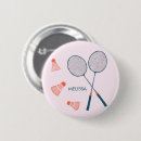 Search for badminton buttons Vintage