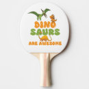 Recherche de dinosaure raquettes ping pong Préhistorique