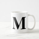Search for black design mugs Monogrammed