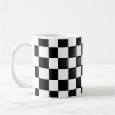 Search for black board mugs Chequered