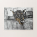 Recherche de doberman puzzles Pinscher