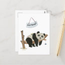Recherche de panda mignon cartes postales Vacances