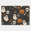 Search for halloween wrapping paper Dark