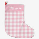 Recherche de rose et blanc chaussette de noël Vacances