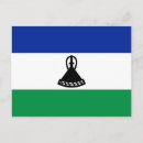 Recherche de drapeau du lesotho cartes postales Maseru