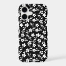 Search for cute black white floral pattern iphone cases Flowers