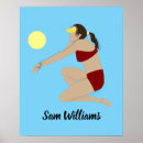 Search for beach volleyball posters Player