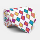 Recherche de motif diamant cravates Coloré