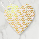 Search for valentines day favour tags Gold