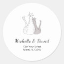 Search for cute wedding stickers Black and white