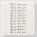 Search for inspirational quotes coasters Black and white