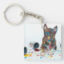 Search for husky puppy keychains Alaskan malamute