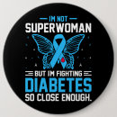 Search for diabetes awareness buttons Support