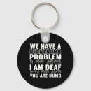 Search for deaf keychains I love you