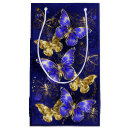 Search for blue sapphire gift bags Gold