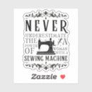 Recherche de couturier autocollants Couture