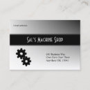 Search for machine chubby business cards Mechanic
