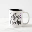 Search for handmade ceramic mugs Crochet