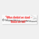 Search for united we stand bumper stickers Politics