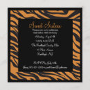 Search for tiger print birthday invitations Trendy