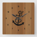 Recherche de nautical horloges Bois