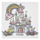 Search for princess castle posters Pastel
