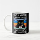 Search for i hate people mugs Things