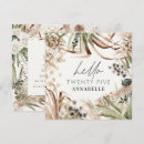 Search for eucalyptus birthday invitations Modern