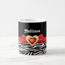 Search for zebra print mugs Red