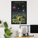 Search for vintage fireworks posters Retro