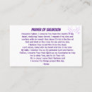 Search for salvation business cards Jesus