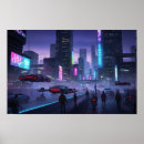 Recherche de rétro futurisme posters Cyberpunk