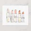 Recherche de lèvres colorées cartes postales Mode