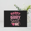 Search for berry sweet one birthday invitations Girl