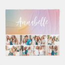 Search for pastel rainbow blankets Modern